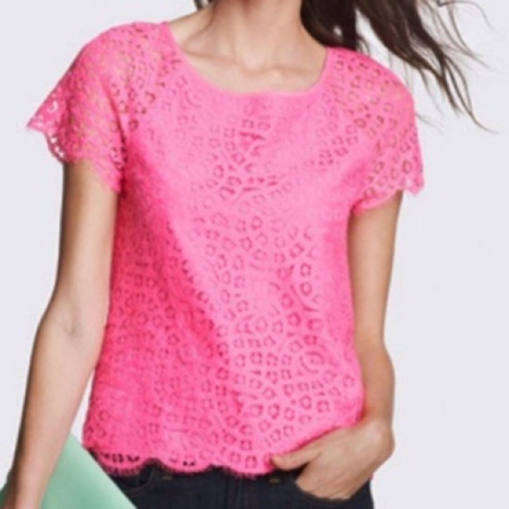 Jcrew Lace Blouse